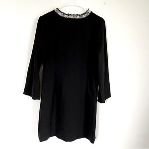 Misook long sleeve black dress